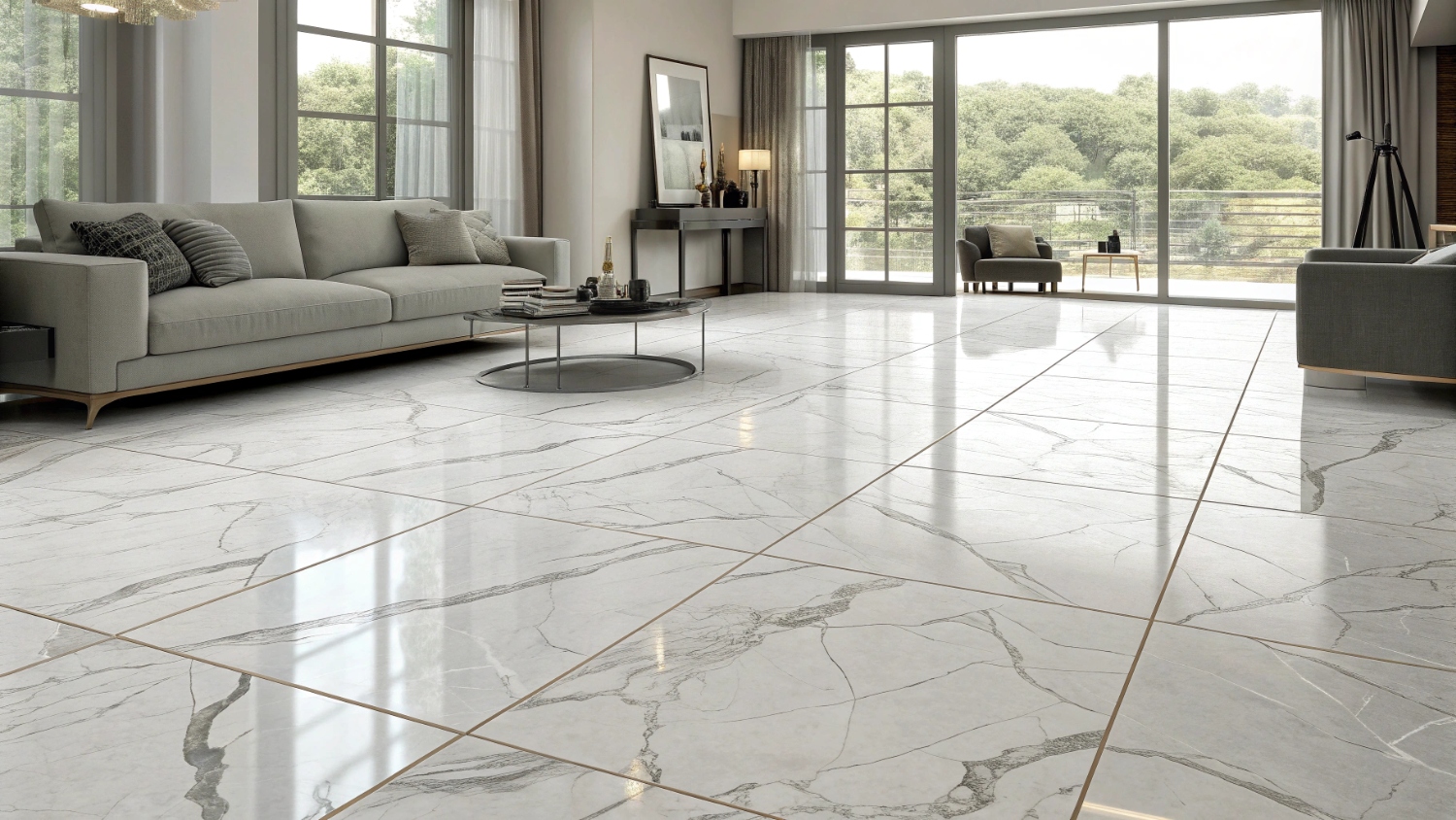 Керамическая плитка и керамогранит под мозаичный камень: эффект ручной работы