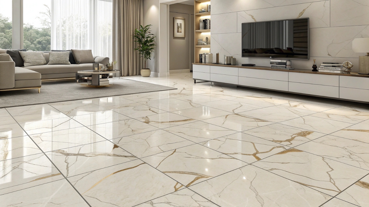 Керамическая плитка и керамогранит под мозаичный камень: эффект ручной работы