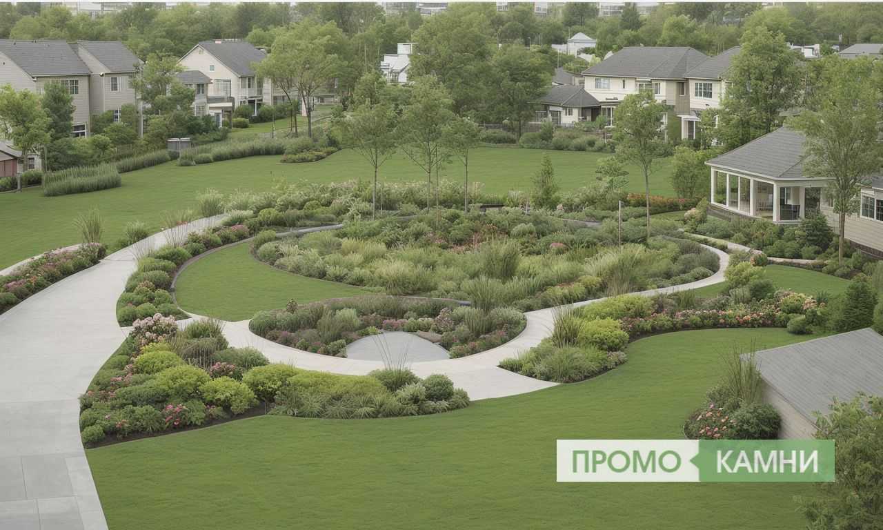 Где разместить зоны для отдыха и активности на небольшом участке