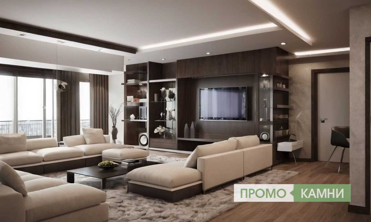 4. Зеленые растения на подставках для создания эффектных переходов