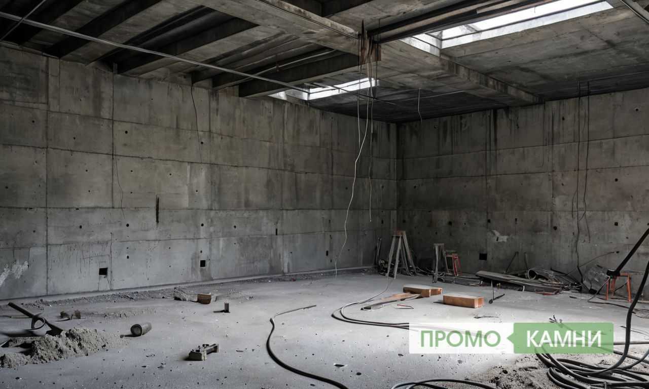 Процесс установки панелей