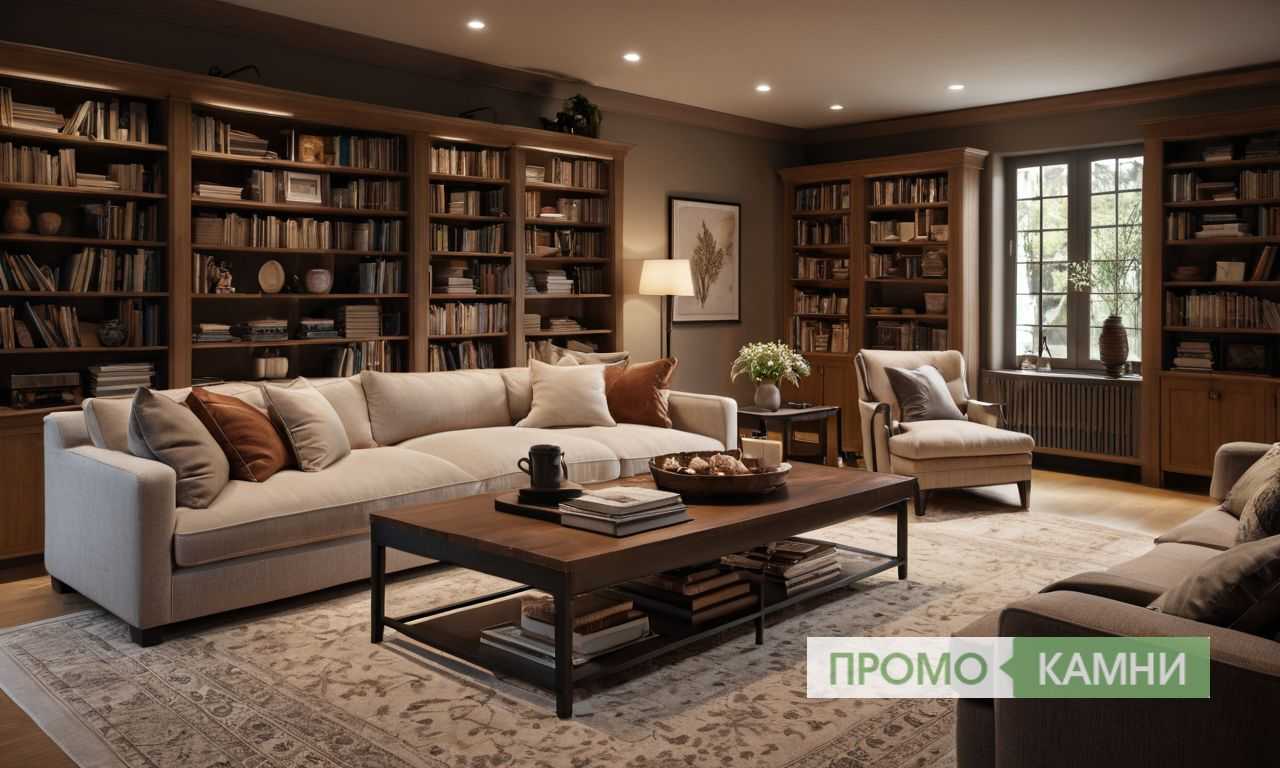 Стеллажи в интерьере для удобной организации и стильного декора