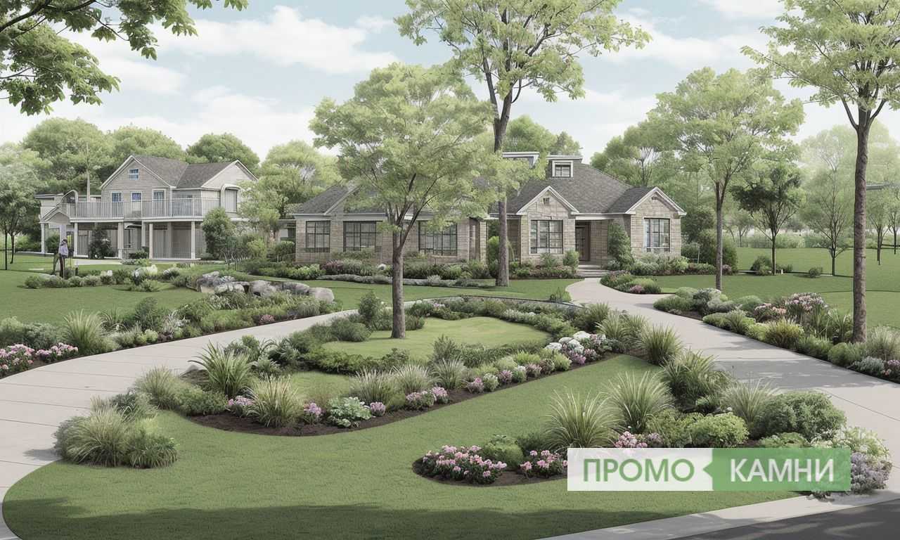 Гофрированная листва для создания выразительного переднего плана в оформлении