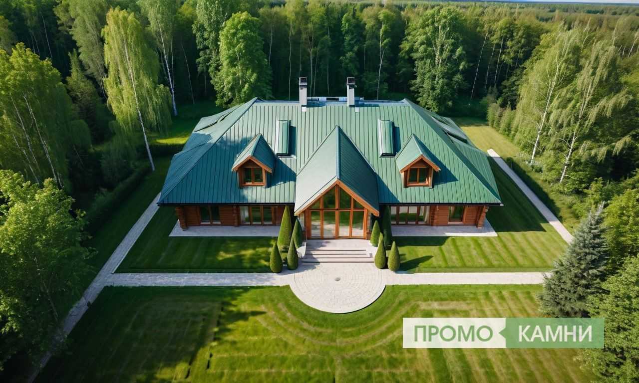 1. Проект жилого дома с плоской крышей