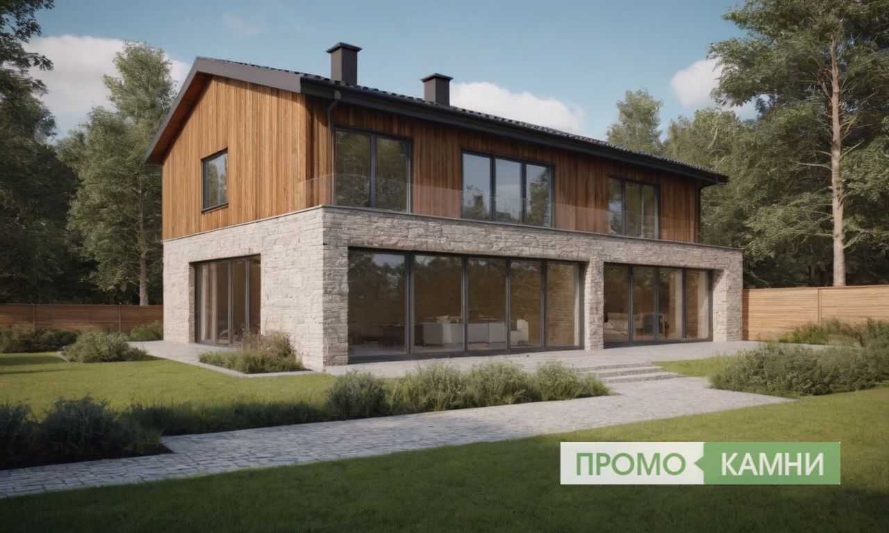 Цоколь в современном дизайне для стильного частного дома