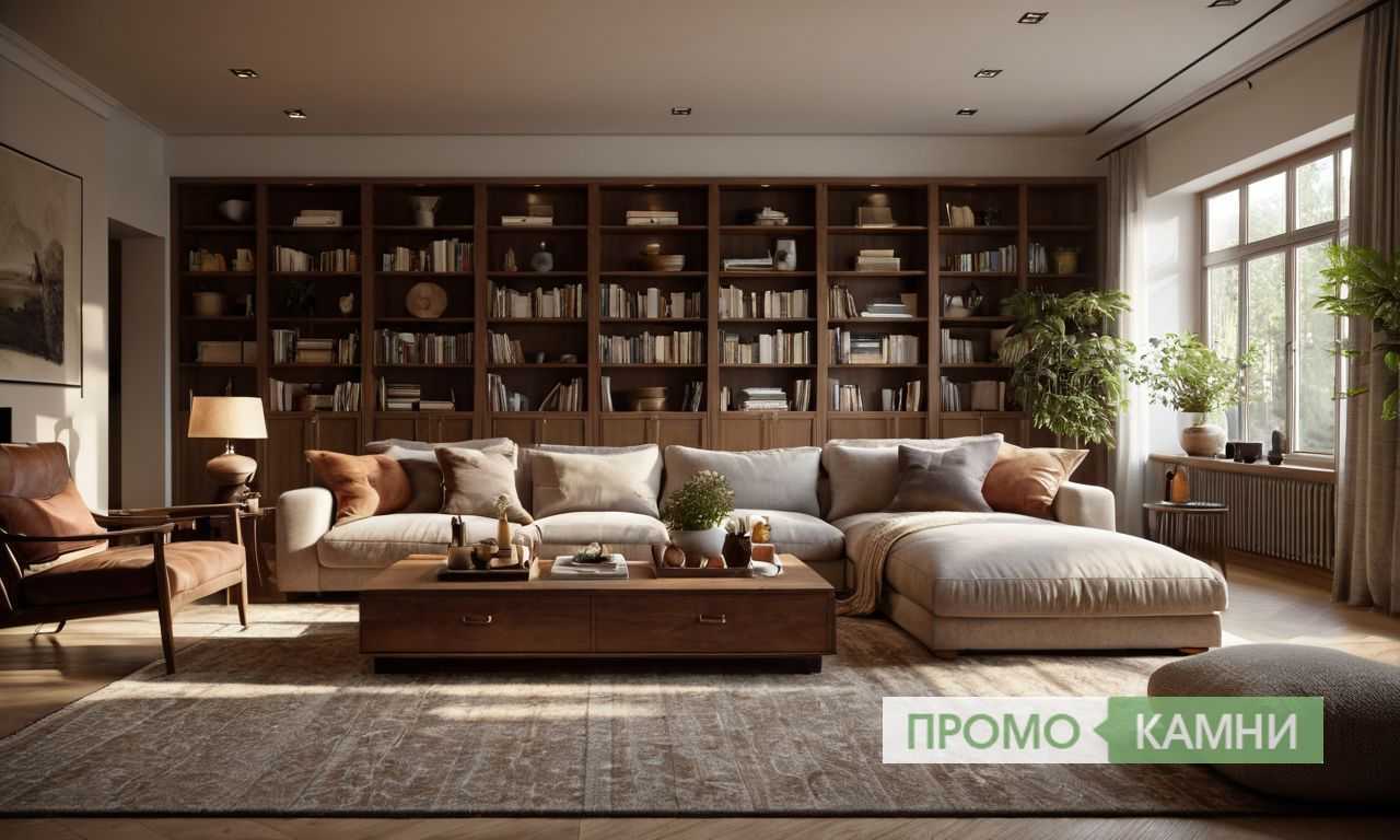 Как оптимально использовать пространство в маленькой гостиной