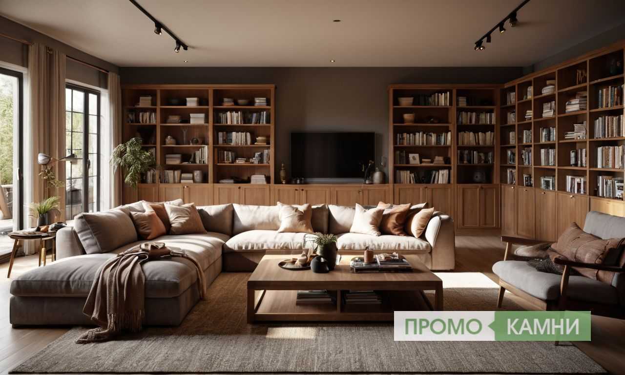 Тренды в освещении для гостиной в стиле хай-тек