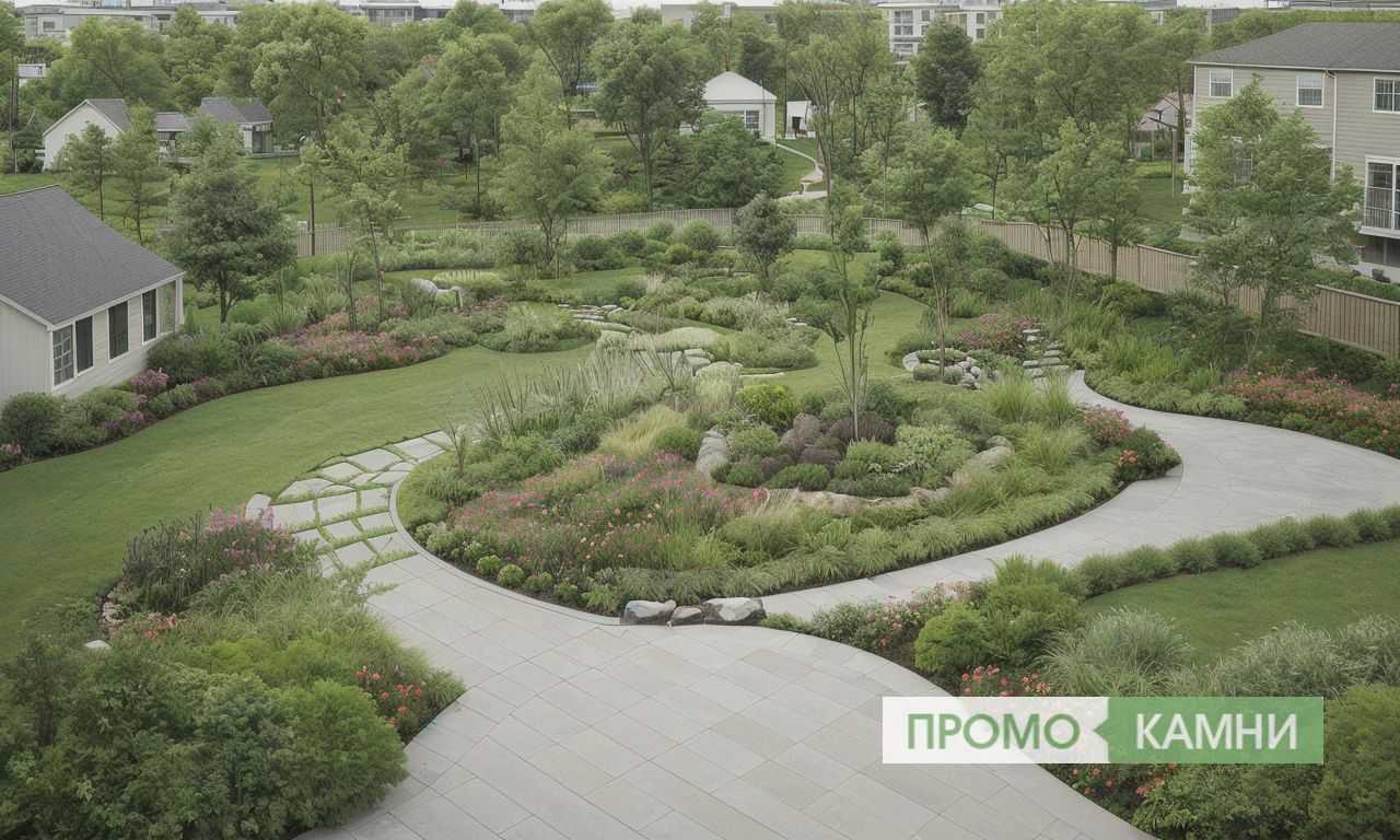 Как правильно сочетать низкие и высокие растения для красивого сада