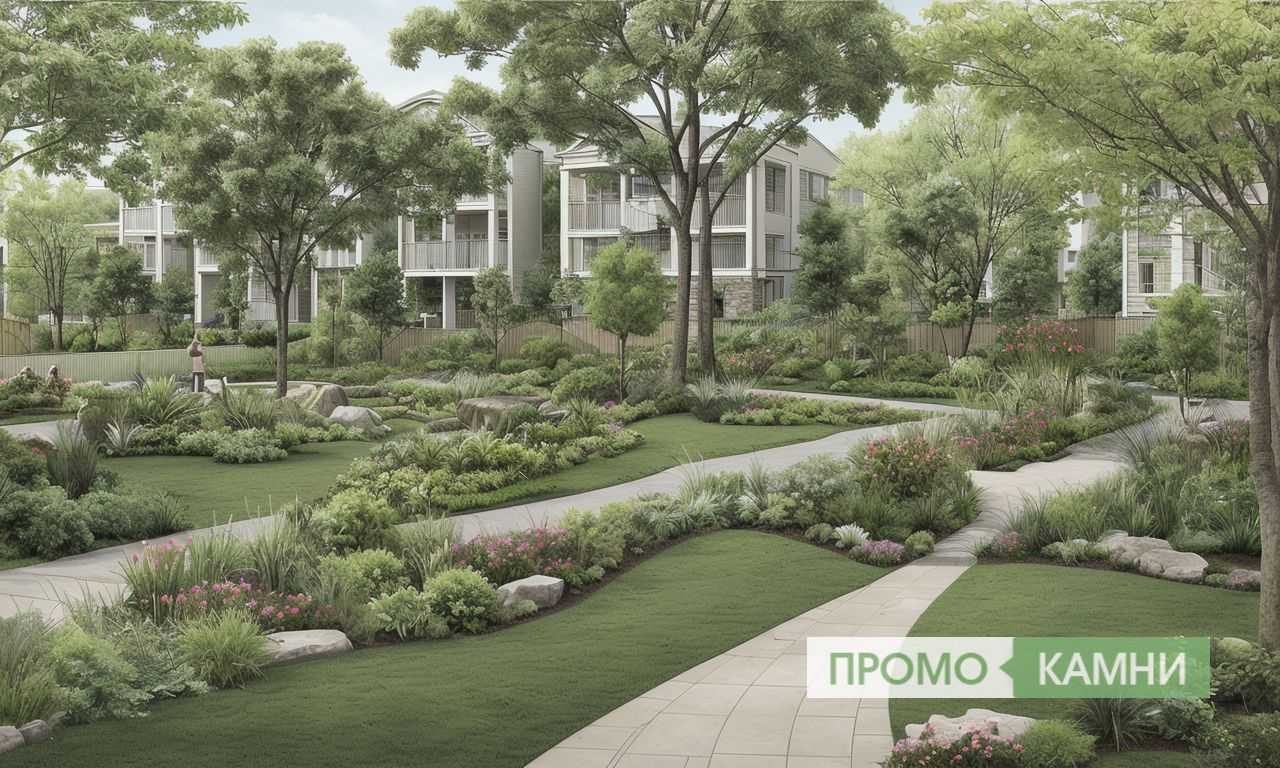 Как создать гармонию в саду с помощью теплых и холодных оттенков