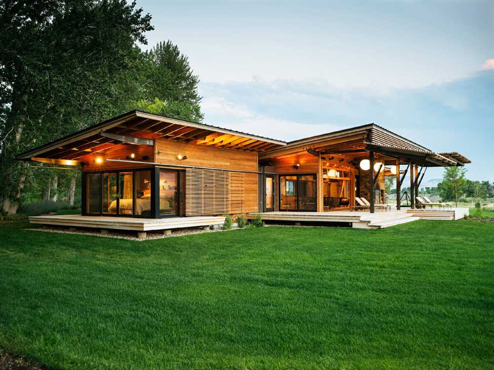 Дома в стиле ранчо: гармония с природой и комфорт для жизни