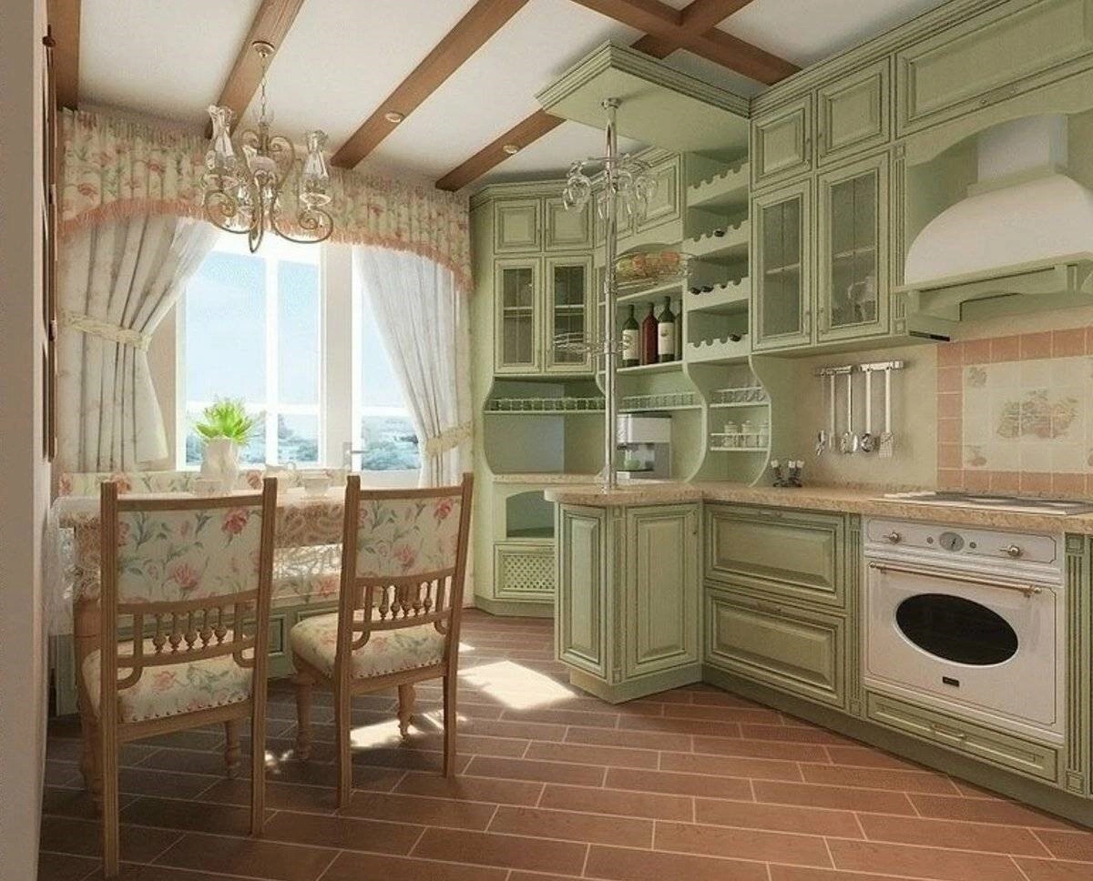 Кухня в стиле прованс: создание атмосферы деревенского уюта