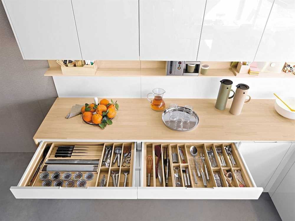 Кухонные шкафы: организация пространства и функциональность