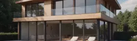 Лёгкие панели для цоколя из композитных материалов