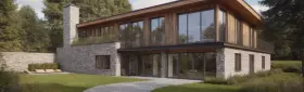Монтаж фасадных панелей с текстурой камня для вашего дома