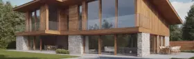 Фасадные панели с жалюзи для современного дизайна