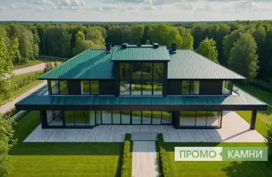 Ремонт кровли с установкой снегозадержателей