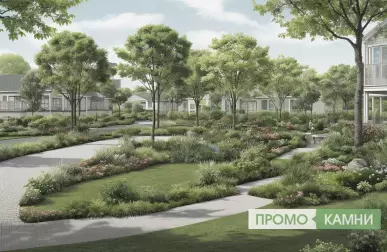 Примулы и мускари для раннего цветения в саду