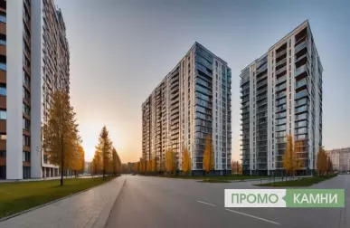 Структура зданий больших административных центров