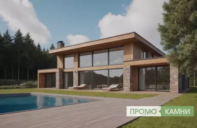 Имитация бетонного фасада с декоративной штукатуркой для вашего интерьера