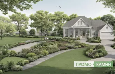 Чертежи для солнечных и полутеневых участков для вашего сада