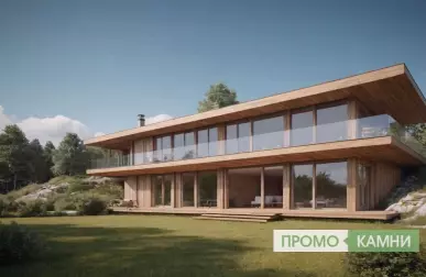 Декоративная штукатурка с вертикальными рельефами для интерьера