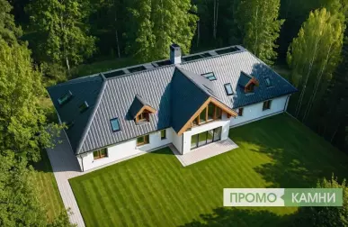 Дранковая кровля в альпийском стиле для вашего дома