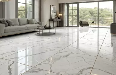 Керамическая плитка и керамогранит под мозаичный камень: эффект ручной работы