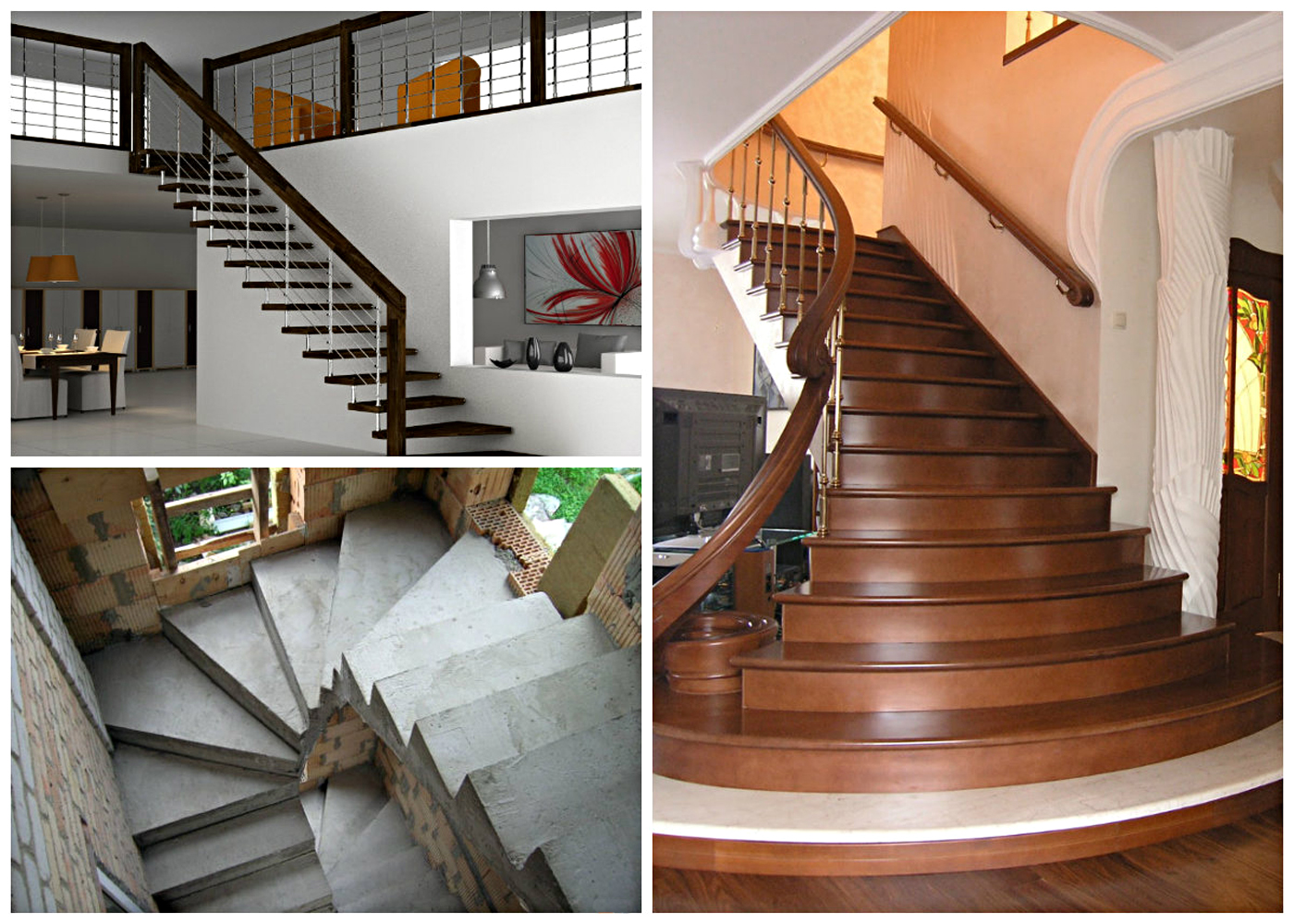 Виды внутренних лестниц - конструкция и материалы