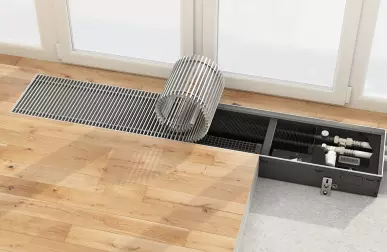 Внутрипольное отопление инновационные и эстетичные радиаторы, скрытые в полу